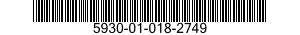 5930-01-018-2749 SWITCH,FLOW 5930010182749 010182749