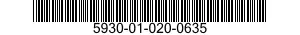 5930-01-020-0635 SWITCH,PUSH 5930010200635 010200635