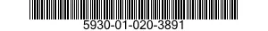 5930-01-020-3891 PUSH BUTTON 5930010203891 010203891