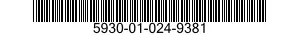 5930-01-024-9381  5930010249381 010249381