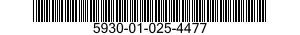 5930-01-025-4477  5930010254477 010254477