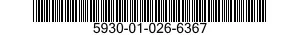 5930-01-026-6367  5930010266367 010266367