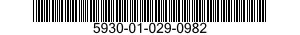 5930-01-029-0982 PUSH BUTTON 5930010290982 010290982