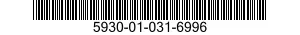 5930-01-031-6996 SWITCH SUBASSEMBLY 5930010316996 010316996