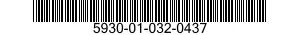 5930-01-032-0437  5930010320437 010320437