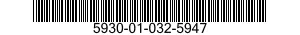 5930-01-032-5947 SWITCH SUBASSEMBLY 5930010325947 010325947