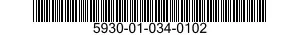 5930-01-034-0102 SWITCH,TRIGGER 5930010340102 010340102