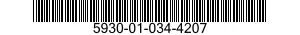 5930-01-034-4207  5930010344207 010344207