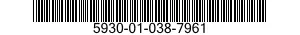 5930-01-038-7961 SWITCH,SENSITIVE 5930010387961 010387961