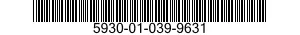 5930-01-039-9631 SWITCH,PUSH 5930010399631 010399631