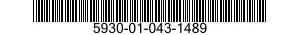 5930-01-043-1489 SWITCH,SENSITIVE 5930010431489 010431489