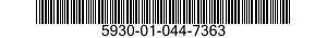 5930-01-044-7363 SWITCH,PUSH 5930010447363 010447363