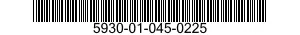 5930-01-045-0225 SWITCH,PUSH 5930010450225 010450225