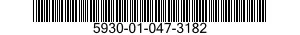 5930-01-047-3182 SWITCH ASSEMBLY 5930010473182 010473182