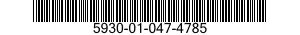 5930-01-047-4785 SWITCH,PUSH 5930010474785 010474785