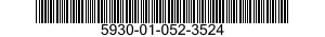 5930-01-052-3524 SWITCH,TOGGLE 5930010523524 010523524