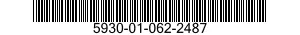 5930-01-062-2487 SWITCH,ROTARY 5930010622487 010622487