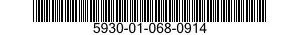 5930-01-068-0914 SWITCH,PUSH 5930010680914 010680914