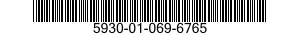 5930-01-069-6765 SWITCH,PRESSURE 5930010696765 010696765