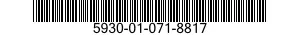 5930-01-071-8817 SWITCH,PUSH 5930010718817 010718817