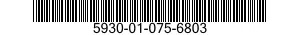 5930-01-075-6803 SWITCH,ROTARY 5930010756803 010756803