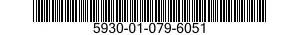 5930-01-079-6051 SWITCH,CODE INDICATING WHEEL 5930010796051 010796051