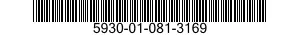 5930-01-081-3169  5930010813169 010813169