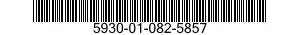 5930-01-082-5857 SWITCH,TOGGLE 5930010825857 010825857
