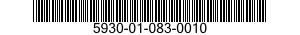 5930-01-083-0010  5930010830010 010830010