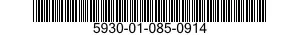 5930-01-085-0914 SWITCH,PRESSURE 5930010850914 010850914