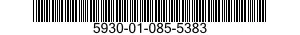 5930-01-085-5383 SWITCH,TOUCH-BAR 5930010855383 010855383