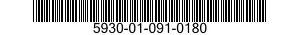 5930-01-091-0180 SWITCH,PUSH 5930010910180 010910180