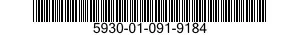 5930-01-091-9184 SWITCH,PRESSURE 5930010919184 010919184