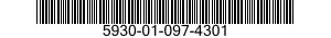 5930-01-097-4301 SWITCH,THERMOSTATIC 5930010974301 010974301