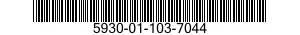5930-01-103-7044 SWITCH,ROTARY 5930011037044 011037044