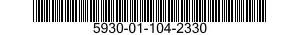 5930-01-104-2330  5930011042330 011042330