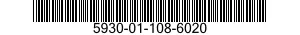 5930-01-108-6020 SWITCH,TOGGLE 5930011086020 011086020