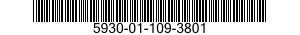 5930-01-109-3801 SWITCH,ROTARY 5930011093801 011093801