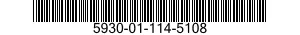 5930-01-114-5108  5930011145108 011145108