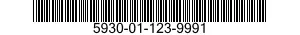 5930-01-123-9991 SWITCH,SLIDE 5930011239991 011239991