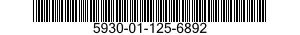 5930-01-125-6892 SWITCH,SENSITIVE 5930011256892 011256892