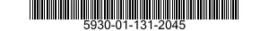 5930-01-131-2045 SWITCH ASSEMBLY 5930011312045 011312045
