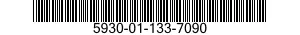 5930-01-133-7090 PUSH BUTTON 5930011337090 011337090