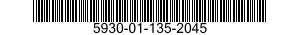 5930-01-135-2045 SWITCH,PUSH 5930011352045 011352045
