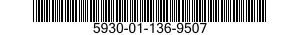 5930-01-136-9507 STOP,ELECTRICAL SWITCH 5930011369507 011369507