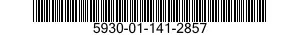 5930-01-141-2857 PUSH BUTTON 5930011412857 011412857