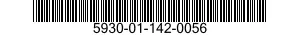 5930-01-142-0056 SWITCH,PRESSURE-THERMOSTATIC 5930011420056 011420056