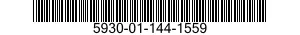 5930-01-144-1559 SWITCH,TOGGLE 5930011441559 011441559