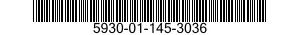 5930-01-145-3036  5930011453036 011453036