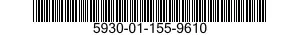 5930-01-155-9610 SWITCH ASSEMBLY 5930011559610 011559610